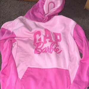 GAP Pink Barbie Logo Hoodie